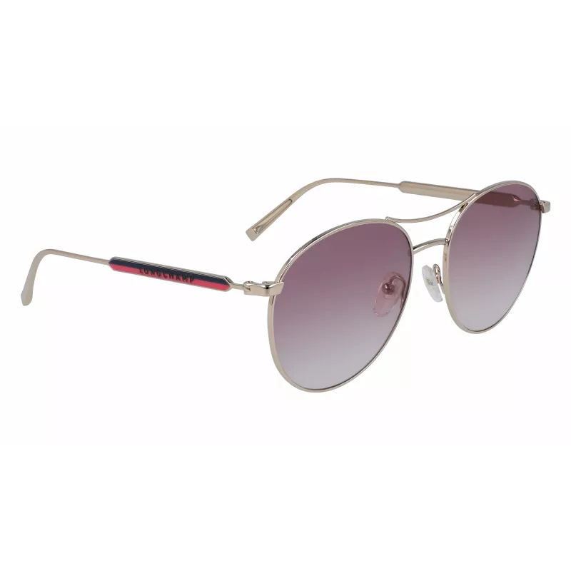 Longchamp LO133S-59722 Damen Cat-Eye-Sonnenbrille Havana Brown Gradient