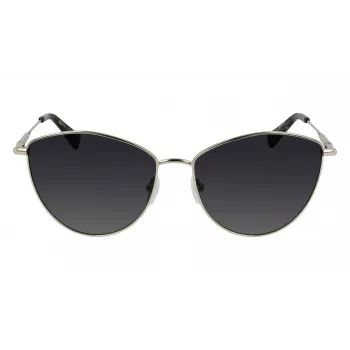 Longchamp LO155S-726 Damen Cat-Eye-Sonnenbrille - Havana Brown Gradient, 58 mm