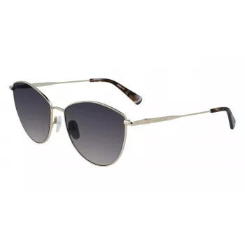Longchamp LO155S-726 Damen Cat-Eye-Sonnenbrille - Havana Brown Gradient, 58 mm