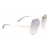 Longchamp LO161S-704 Damen-Sonnenbrille, Havanna-Rahmen, braune Gradientengläser, 59 mm