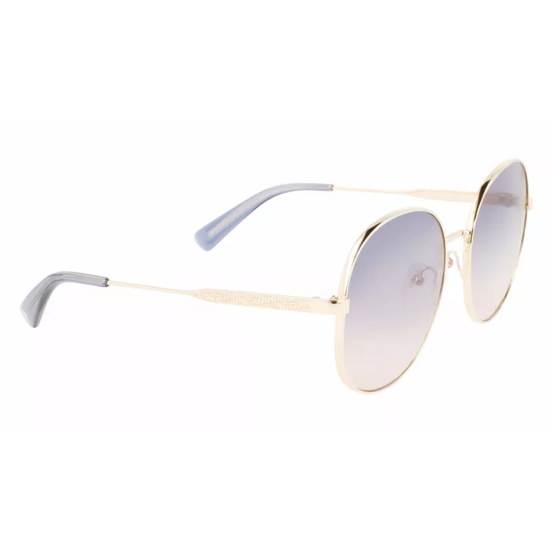 Longchamp LO161S-704 Damen-Sonnenbrille, Havanna-Rahmen, braune Gradientengläser, 59 mm