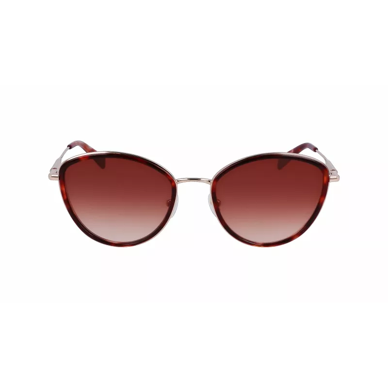 Longchamp LO170S 5420612 Damen-Sonnenbrille - Havana/Braun - 54/20/140 mm