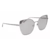 Longchamp LO175S Damen eckige Acetat-Sonnenbrille Havana 56/18/140 mm