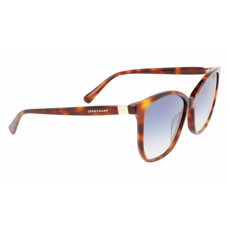 Longchamp LO708S-230 Damen-Sonnenbrille Havana Braun Verlauf 57mm