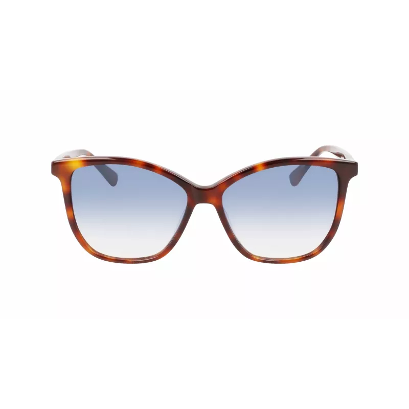 Longchamp LO708S-230 Damen-Sonnenbrille Havana Braun Verlauf 57mm