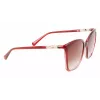 Longchamp LO710S-604 Damen-Sonnenbrille Havana Braun Verlauf 56 mm