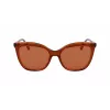 Longchamp LO729S Damen Cat-Eye-Sonnenbrille Havana Braun Gradient 55/17/140