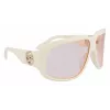 Longchamp LO736S-109 Damen übergroße eckige Sonnenbrille Havana Braun Verlauf