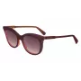 Longchamp LO738S Damensonnenbrille – Havanna-Acetatrahmen, braune Gradientengläser, UV400, 53/18/140 mm