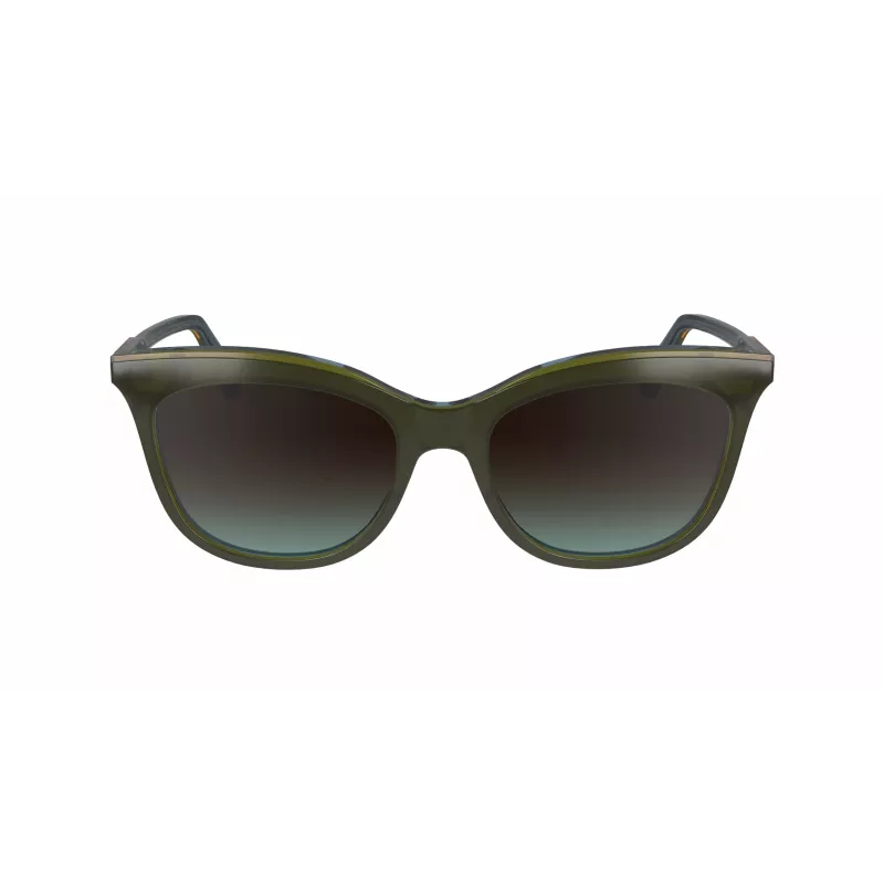 LONGCHAMP LO738S5318310 Damen Butterfly-Sonnenbrille Havana Braun 53mm