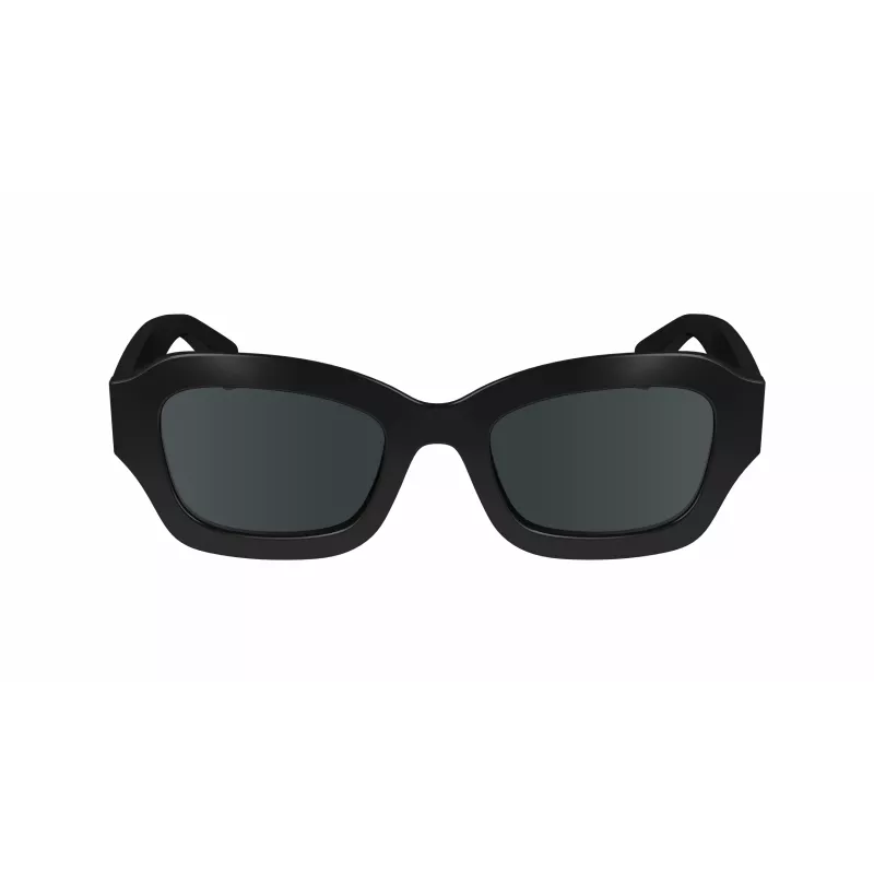 LONGCHAMP LO749S-001 Damen-Sonnenbrille - Schwarzer Rahmen, Graue Gläser, 50 mm