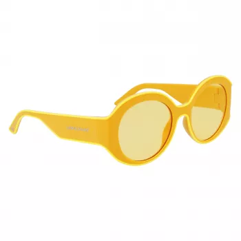 LONGCHAMP LO758S-741 Damen eckige Acetat-Sonnenbrille Havana Braun Gradient 53mm