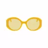 LONGCHAMP LO758S-741 Damen eckige Acetat-Sonnenbrille Havana Braun Gradient 53mm