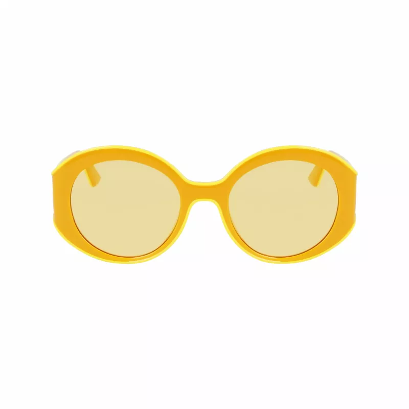 LONGCHAMP LO758S-741 Damen eckige Acetat-Sonnenbrille Havana Braun Gradient 53mm