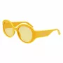 LONGCHAMP LO758S-741 Damen eckige Acetat-Sonnenbrille Havana Braun Gradient 53mm