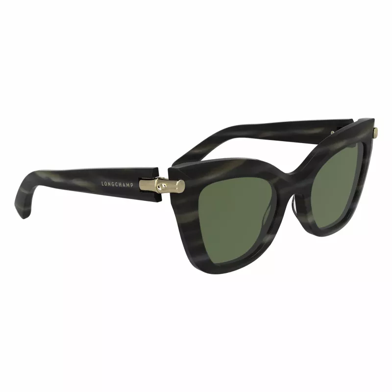 LONGCHAMP LO775S-36 Damen-Sonnenbrille Havana Braun Verlauf 50mm