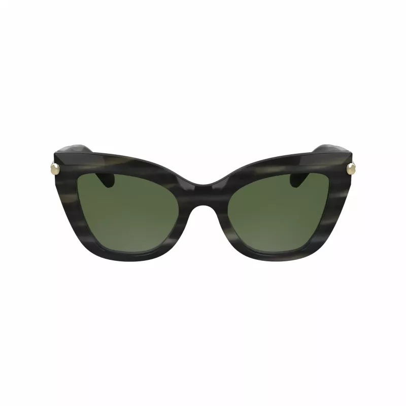 LONGCHAMP LO775S-36 Damen-Sonnenbrille Havana Braun Verlauf 50mm