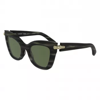 LONGCHAMP LO775S-36 Damen-Sonnenbrille Havana Braun Verlauf 50mm
