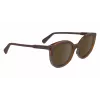 Longchamp Damen Butterfly-Sonnenbrille LO739S5020206 Brauner Acetatrahmen Braune Gradientengläser 50/20/140 mm