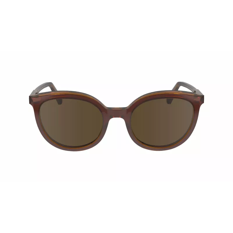 Longchamp Damen Butterfly-Sonnenbrille LO739S5020206 Brauner Acetatrahmen Braune Gradientengläser 50/20/140 mm