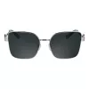 LONGCHAMP Damen Cat-Eye-Sonnenbrille LO181S5617044 - Havanna-Acetatrahmen, braune Verlaufsgläser, 56 mm