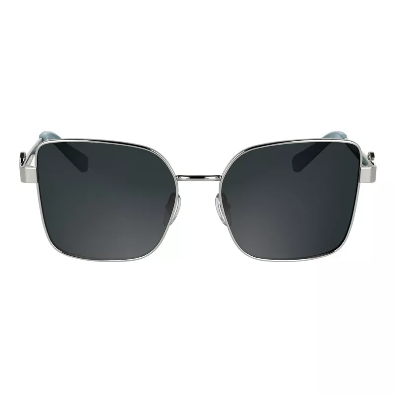 LONGCHAMP Damen Cat-Eye-Sonnenbrille LO181S5617044 - Havanna-Acetatrahmen, braune Verlaufsgläser, 56 mm