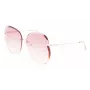 Longchamp Damen-Sonnenbrille LO160S716 Butterfly Havana mit Gradient-Grauen Gläsern (65/17/140 mm)