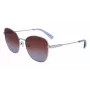 Longchamp Damen LO164S-043 Havana Acetat Sonnenbrille, eckig (57/19/140 mm)