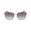 LONGCHAMP Damen LO169S5815724 Cat-Eye-Sonnenbrille Havana Braun Verlauf 58mm