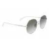 Longchamp Damen-Sonnenbrille LO157SA-452 - Blauer Rahmen, graue Verlaufsgläser - 58/18/140 mm