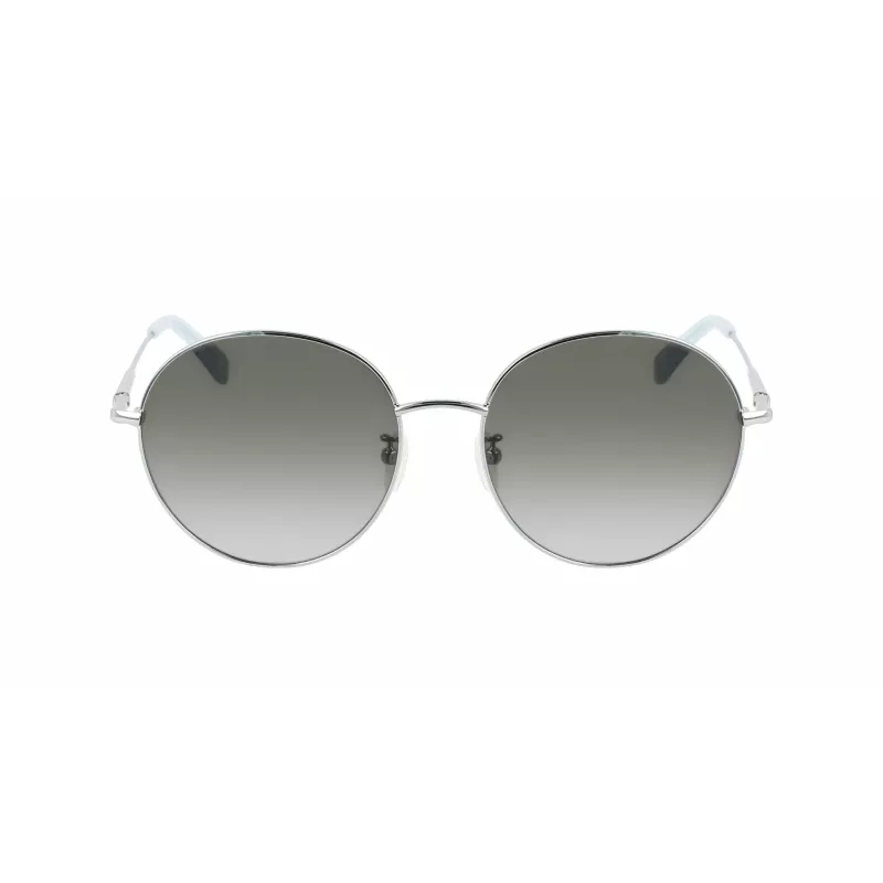 Longchamp Damen-Sonnenbrille LO157SA-452 - Blauer Rahmen, graue Verlaufsgläser - 58/18/140 mm