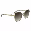 LONGCHAMP Damen Sonnenbrille LO180S-727 Havana Brown Gradient Butterfly Cat-Eye 58mm