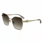LONGCHAMP Damen Sonnenbrille LO180S-727 Havana Brown Gradient Butterfly Cat-Eye 58mm
