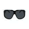 Longchamp Damen-Sonnenbrille LO736S-1 - Butterfly-Acetatrahmen mit UV400-Schutz - Glas 67mm, Steg 11mm, Bügel 125mm