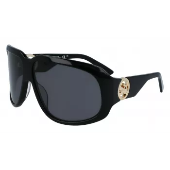 Longchamp Damen-Sonnenbrille LO736S-1 - Butterfly-Acetatrahmen mit UV400-Schutz - Glas 67mm, Steg 11mm, Bügel 125mm