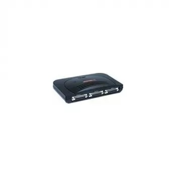 Longshine LCS-PS130 Druckserver - 10/100 Ethernet, 3x Parallelanschlüsse, Web-Management, SMB