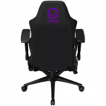 LORGAR CHA41 Ergonomischer Gaming-Stuhl Advanced, Premium Anti-Stain Stoff, Schwarz/Lila