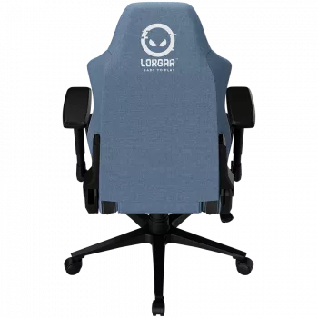 LORGAR CHA41 Ergonomischer Gaming-Stuhl Advanced, Premium Anti-Stain Stoff, Blau