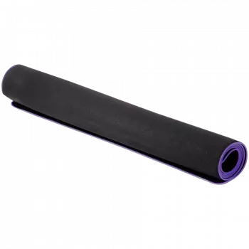 LORGAR RX1FM Sim Racing Bodenmatte Advanced, mit gekettelter Kante, 1700x700x3 mm, Schwarz/Lila
