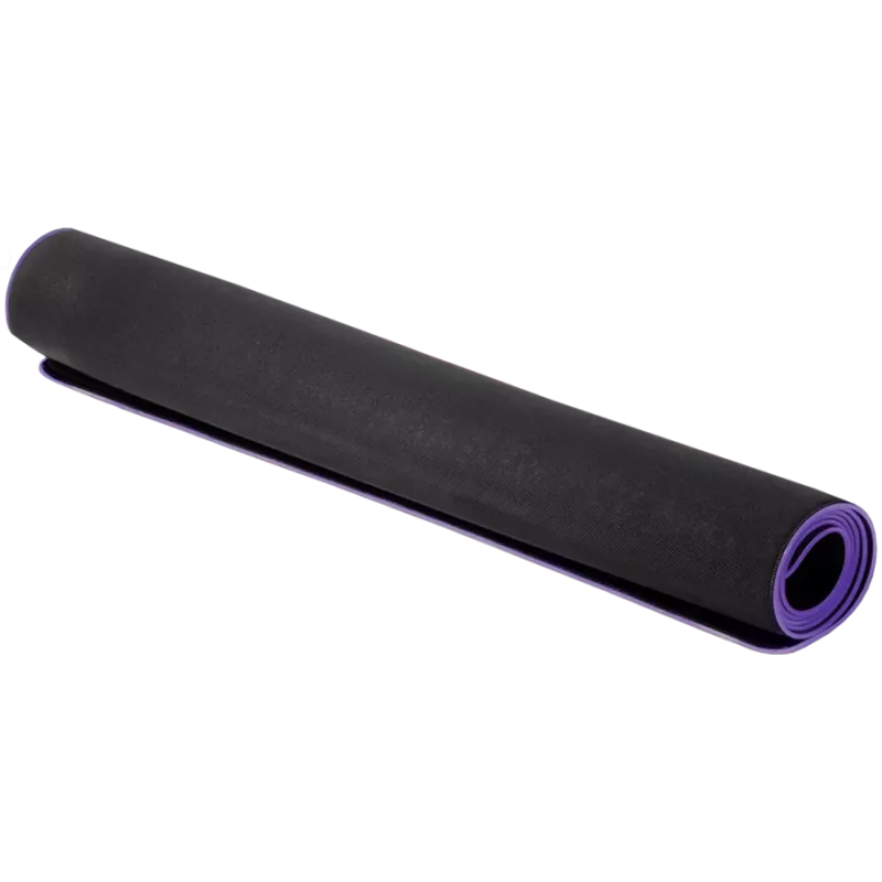 LORGAR RX1FM Sim Racing Bodenmatte Advanced, mit gekettelter Kante, 1700x700x3 mm, Schwarz/Lila