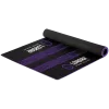 LORGAR RX1FM Sim Racing Bodenmatte Advanced, mit gekettelter Kante, 1700x700x3 mm, Schwarz/Lila