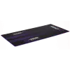 LORGAR RX1FM Sim Racing Bodenmatte Advanced, mit gekettelter Kante, 1700x700x3 mm, Schwarz/Lila