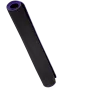 LORGAR RX1FM Sim Racing Bodenmatte Advanced, mit gekettelter Kante, 1700x700x3 mm, Schwarz/Lila