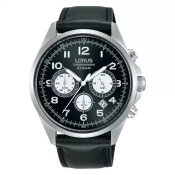 Lorus Herren Quarzuhr RT311KX9 - Blaues Zifferblatt, Edelstahl, 43 mm