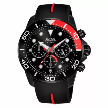 Lorus Herren Quarzuhr RT347JX9 - Blaues Zifferblatt, Edelstahlarmband, 43 mm