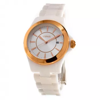 Lorus Damen Analog Quarzuhr RH978EX9 39mm Edelstahl Silber