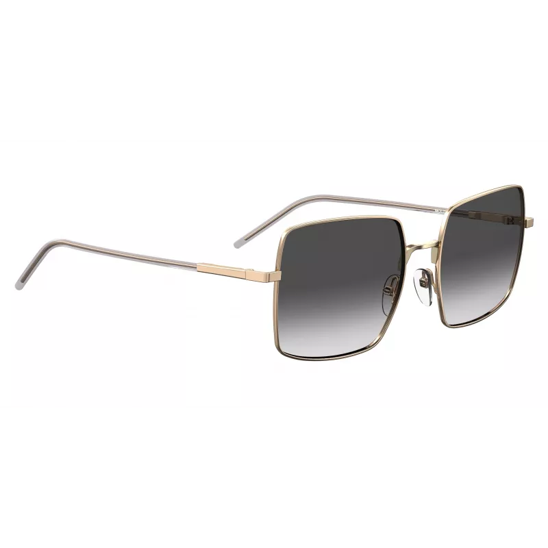 LOVE MOSCHINO Damen-Sonnenbrille MOL022S0009O Schwarz Grau 56mm