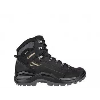 LOWA Renegade EVO GTX Mid Wanderschuhe - Schwarz/Düne