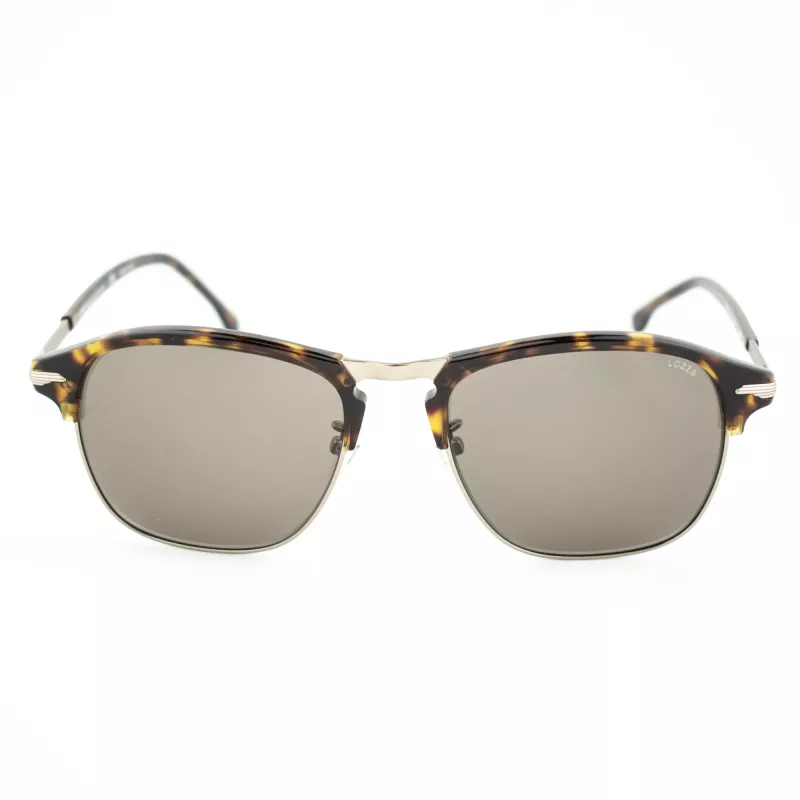 LOZZA MAN SL2292M-08FT Sonnenbrille Havana Tortoise Acetat Rechteckig 55mm