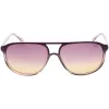 LOZZA SL1872 Unisex Sonnenbrille - Schwarzer Rahmen, Graue Gläser - 58/15/140 mm
